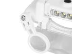 Lupa nagłowna czołowa okulary 3 led soczewki 13x