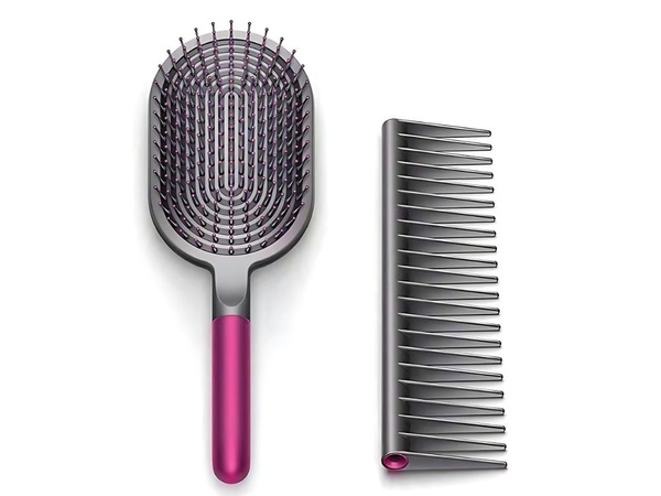 Brosse à cheveux massante pour le démêlage massage de la tête + peigne
