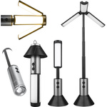 Touristenlicht camping fackel multifunktionale teleskopische led zelt