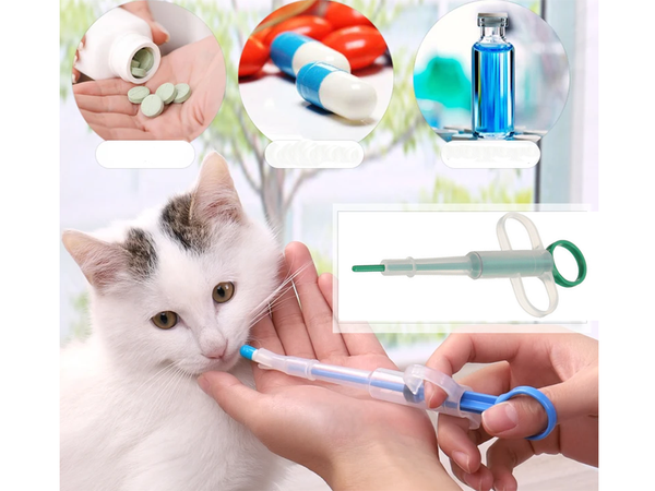 Comprimat medicament aplicator lapte seringă distribuitor alimentator