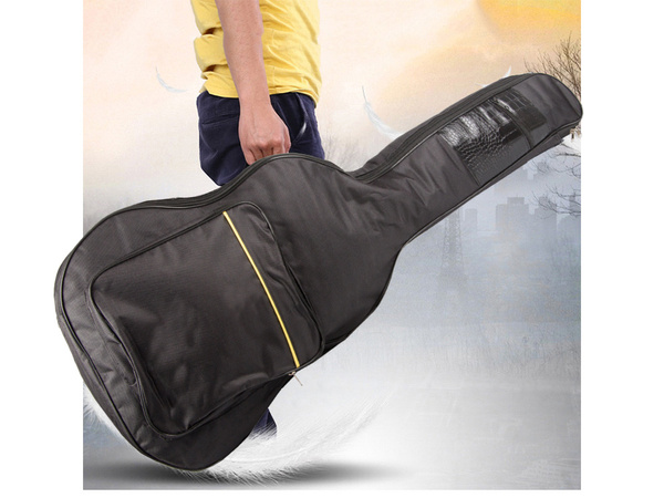 Estuche para guitarra clásica acústica con bolsillos tirantes soporte para guitarra