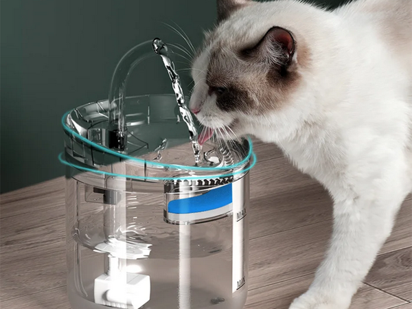 Automatische tränke für katze hund brunnen leise schüssel tränke
