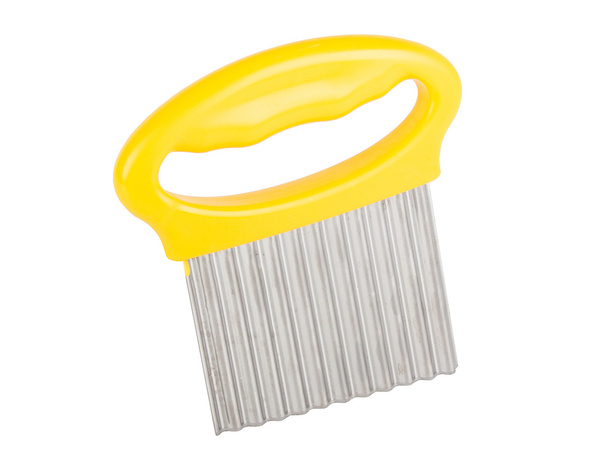 Nóż karbowany falowany do frytek krajacz warzyw