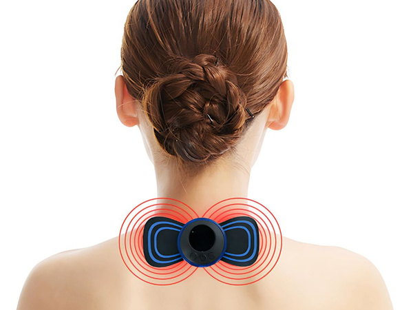 Electrostimulator for abdominal neck muscles mini ems massager 19 levels