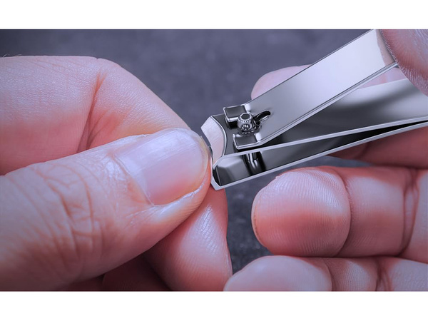 Coupe-ongles coupe-ongles acier fort manucure chrome