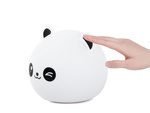 Dětské noční světlo panda rgb led dálkové ovládání usb