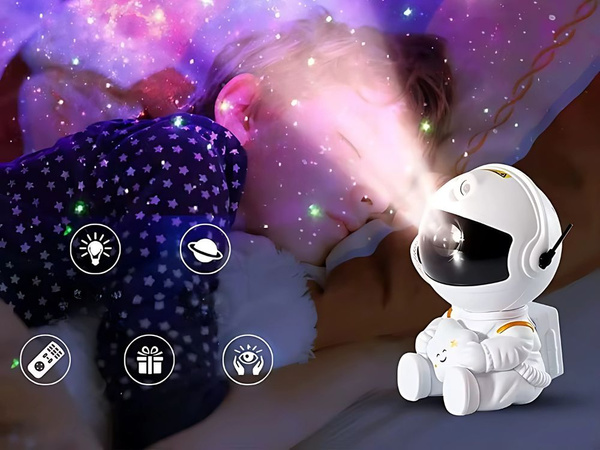 Star projektor astronaut galaxie nachtlicht himmel laser led fernbedienung