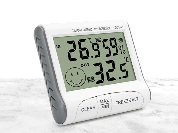Weather station thermometer hygrometer sensor