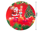 SAPIN DE NOËL MAT COUVERTURE DE NOËL EMBALLAGE CADEAU ROND