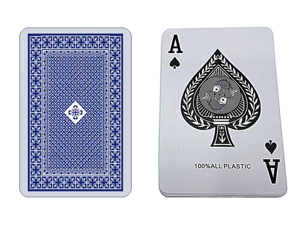 Coated poker cards deck 54 pcs