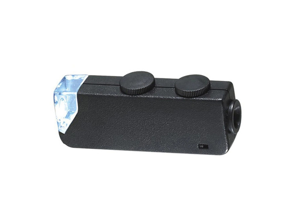 Jubiler's luxe mikroskop 60x 100x led zoom focus