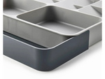 Kitchen organiser for cutlery drawer container