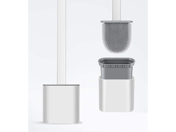 Escobilla de silicona para el baño wc