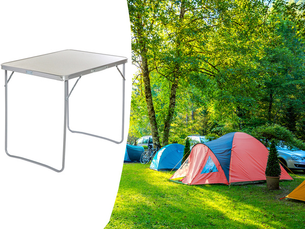 Mesa de viaje plegable camping jardín para balcón viaje de picnic