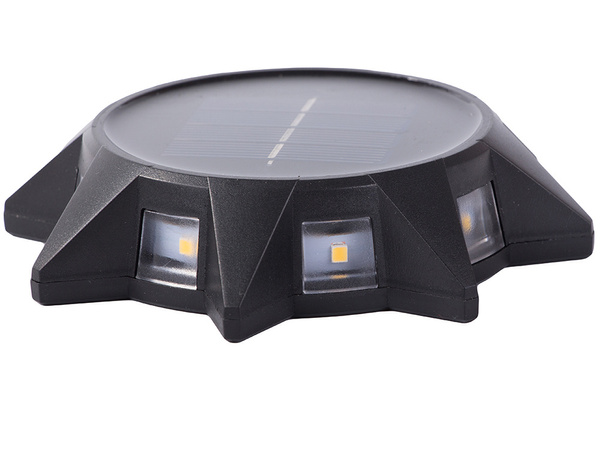 Lámpara de jardín panel solar lámpara de suelo con sensor crepuscular accionada en