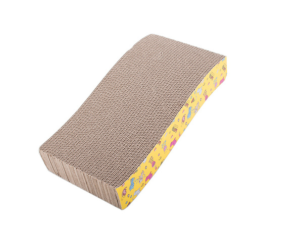 Karton katze kratzer horizontale welle catnip