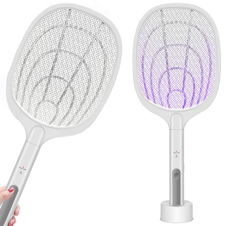 Electric fly swatter insect pouch uv lamp