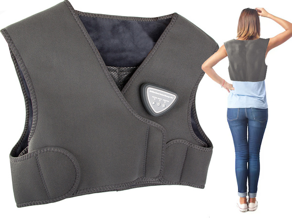 Elektrická vyhrievacia vesta bezdrôtový masážny prístroj na chrbát usb