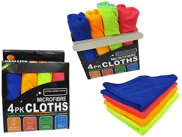 Microfibre cloths cleaning cloths microfibre glass set of 4 pieces