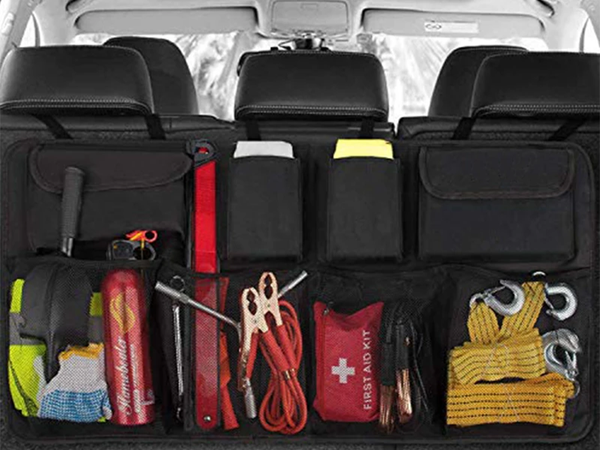 Autositz-rückenlehnen-organizer mit taschen