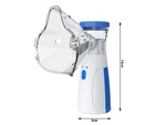 Inhalátor nebulizátor mesh přenosná bezdrátová tichá maska