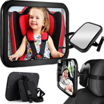 Mirror for observing a child in a car clear and safe
