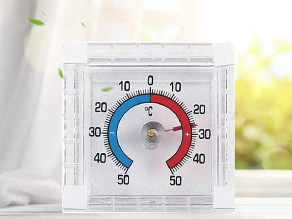 Išorinis langas lipnus termometro langas