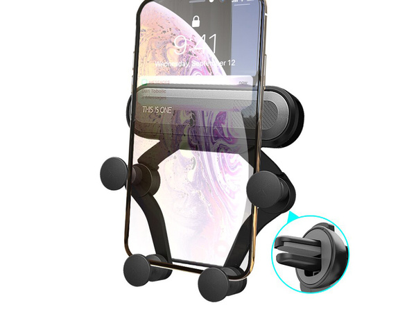 Uchwyt samochodowy grawitacyjny do auta kratki