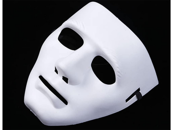 Masque blanc pour halloween myers horror party