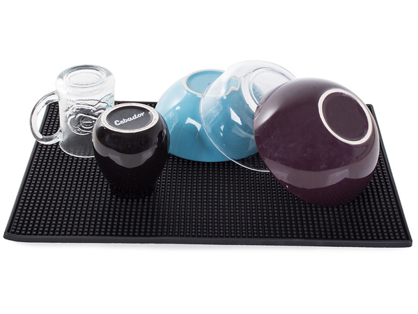 Dish drying mat drainer bar dryer