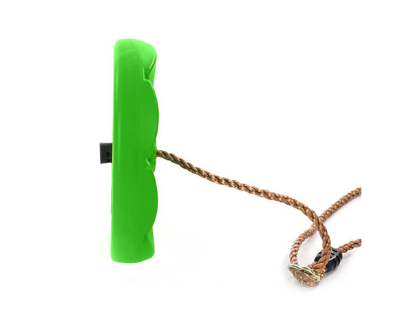 Columpio de jardín para niños asiento floral con cuerda para árbol