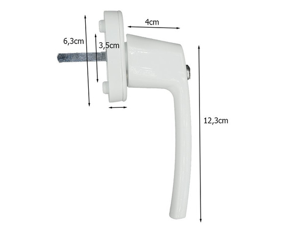 Оконная ручка с ключом оконный замок с ключом