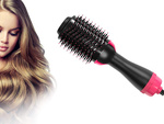 Hair dryer curling iron straightening iron brush