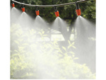 Irrigation system water curtain sprinkler 15m