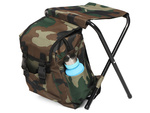 Chaise de pêche avec sac à dos sac pliant 3in1