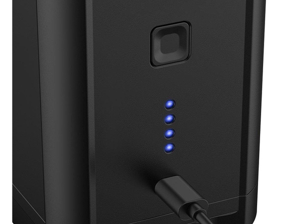 BOMBA ELÉCTRICA RECARGABLE PARA COLCHÓN DE PISCINA 3 ACCESORIOS LED PARA CAMPING