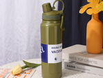 Termos bidon termiczny kubek pojemny 700ml z uchwytem na ciepłe i zimne
