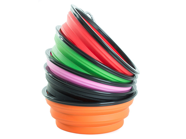 Silicone folding bowl for dogs traveling 800ml
