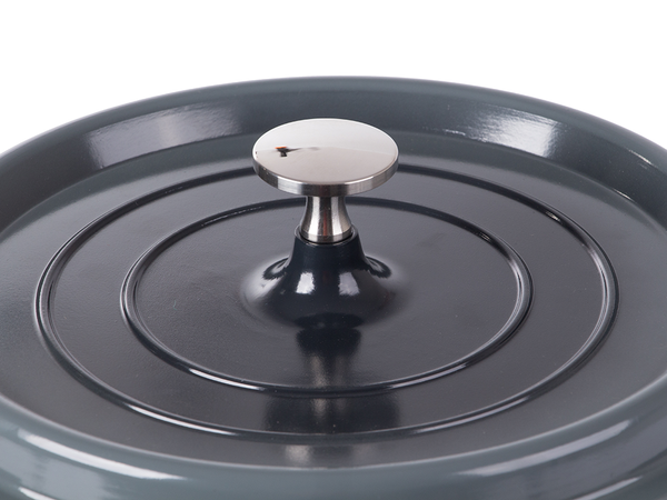 Casserole plateau de cuisson couvercle 4l induction aluminium
