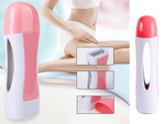 Depilation kit heater wax roll strips