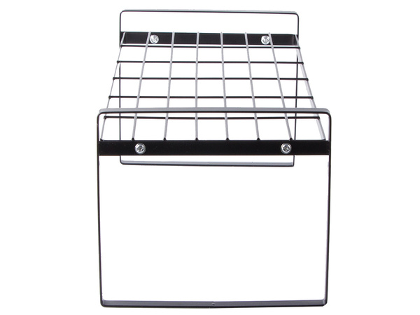 Estante metálico de un nivel organizador de cocina estante de altillo para encimera de cocina