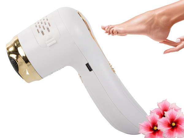 Electric heel file cordless heel saw pumice stone