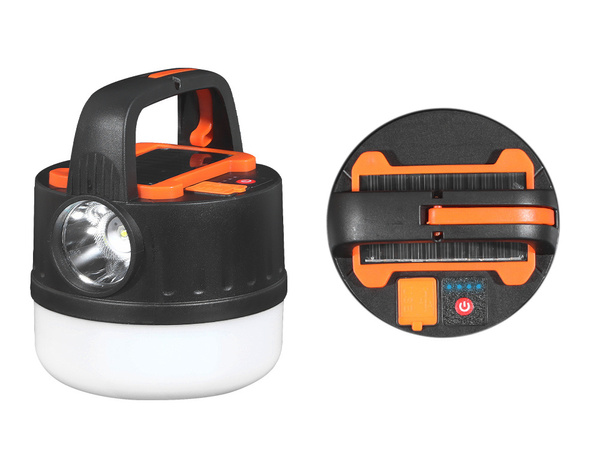 Camping lampă de camping reîncărcabilă led usb turist cârlig solar