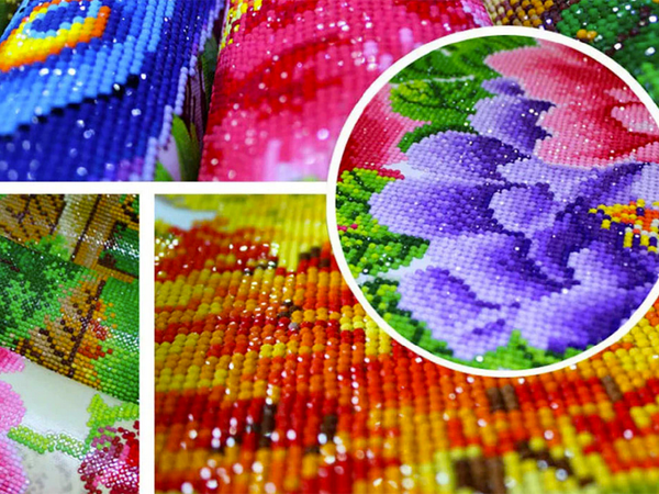 Bordado diamante conjunto bailarina diamante pintura