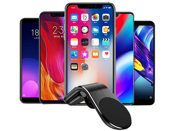 Mágneses autós tartó telefonrácshoz
