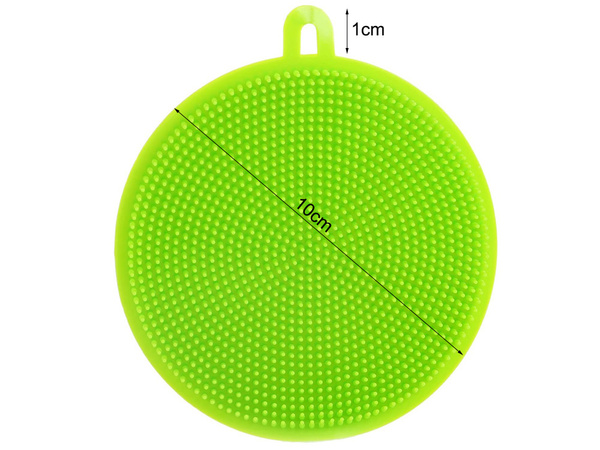 Éponge laveuse en silicone brosse à récurer brosse à récurer végétale