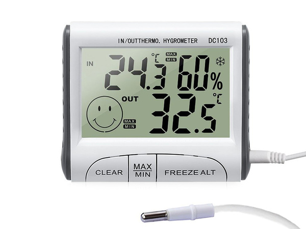 Weather station thermometer hygrometer sensor