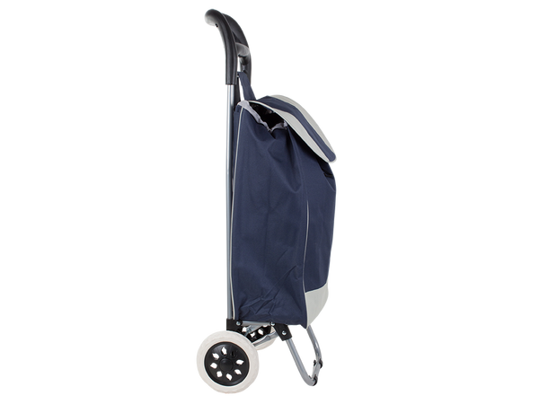 Cărucior de cumpărături pe roți sac de cumpărături solid