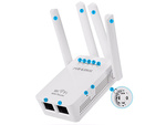 Wifi repeater 300mbps wps powerfuls