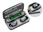 Беспроводные наушники bluetooth f9 tws powerbank